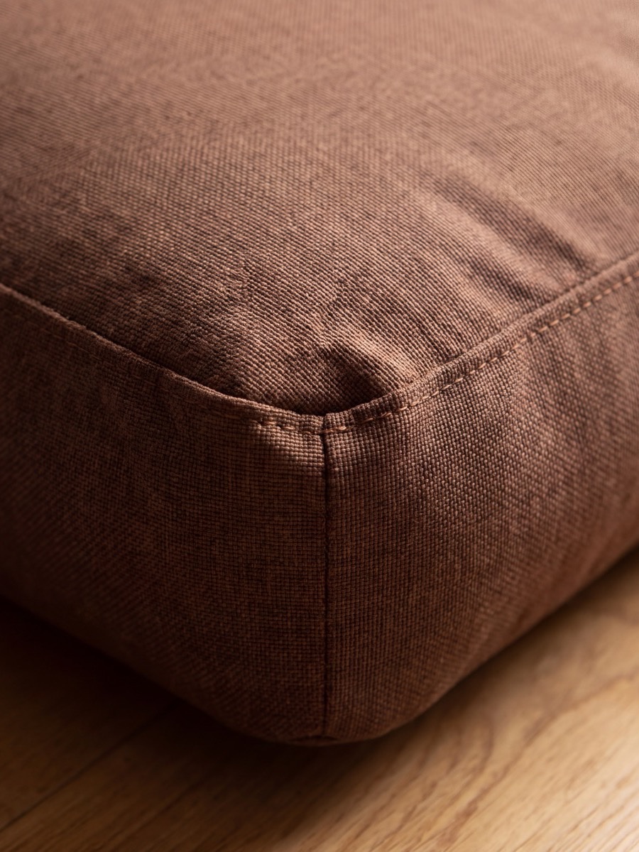 Close-up van de weave van een outdoorstof